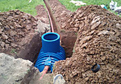 Монтаж дренажной системы